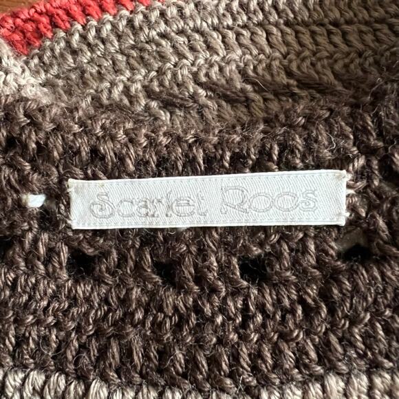 Scarlet Roos Bohemian Festival Style Crochet Vest - Picture 8 of 8